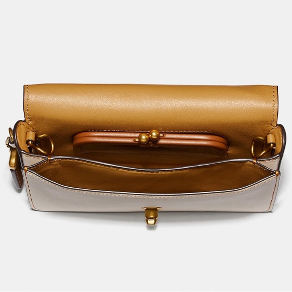 🔥🔥🔥NEW Disney X Coach Dinky Mickey Mouse Leather Crossbody Bag - Picture 3 of 15